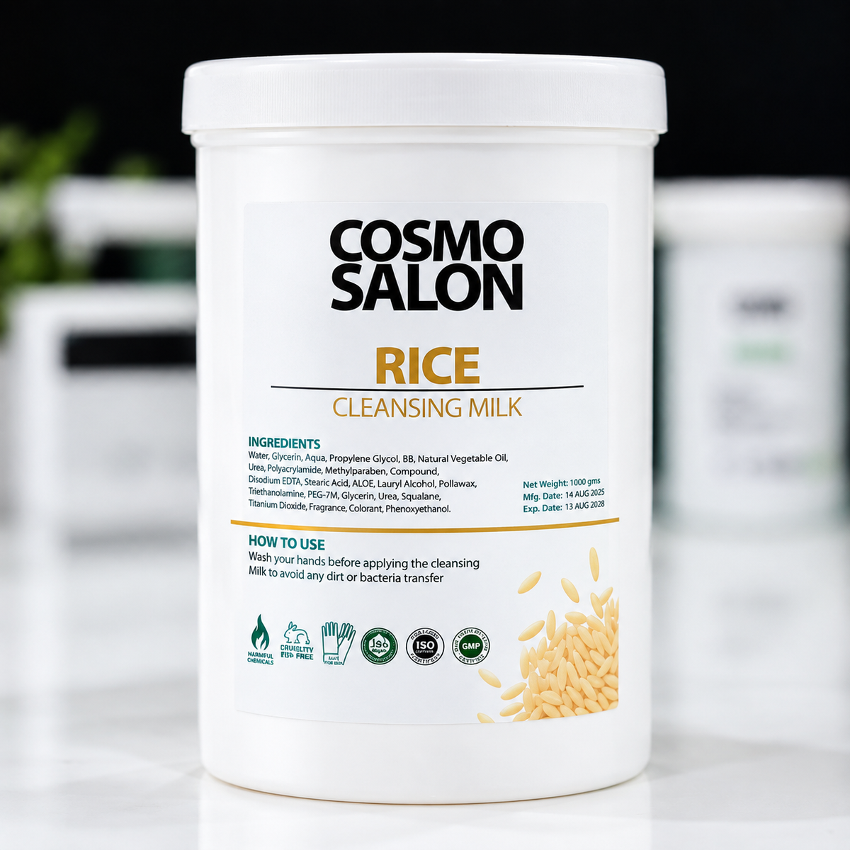 Cosmo Salon Rice Cleansing Milk