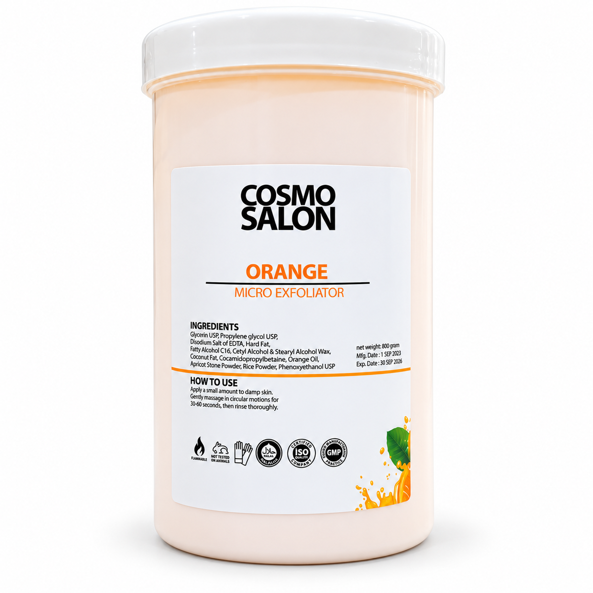 Cosmo Salon Orange Micro Exfoliator