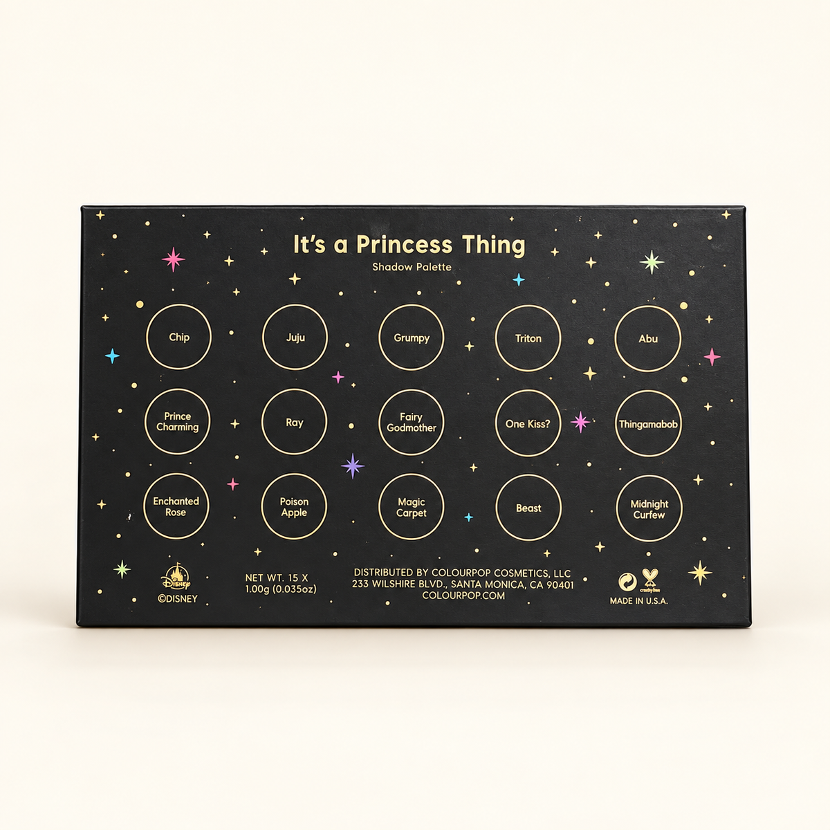 Makeup Eye Disnep Designed Palette - Large