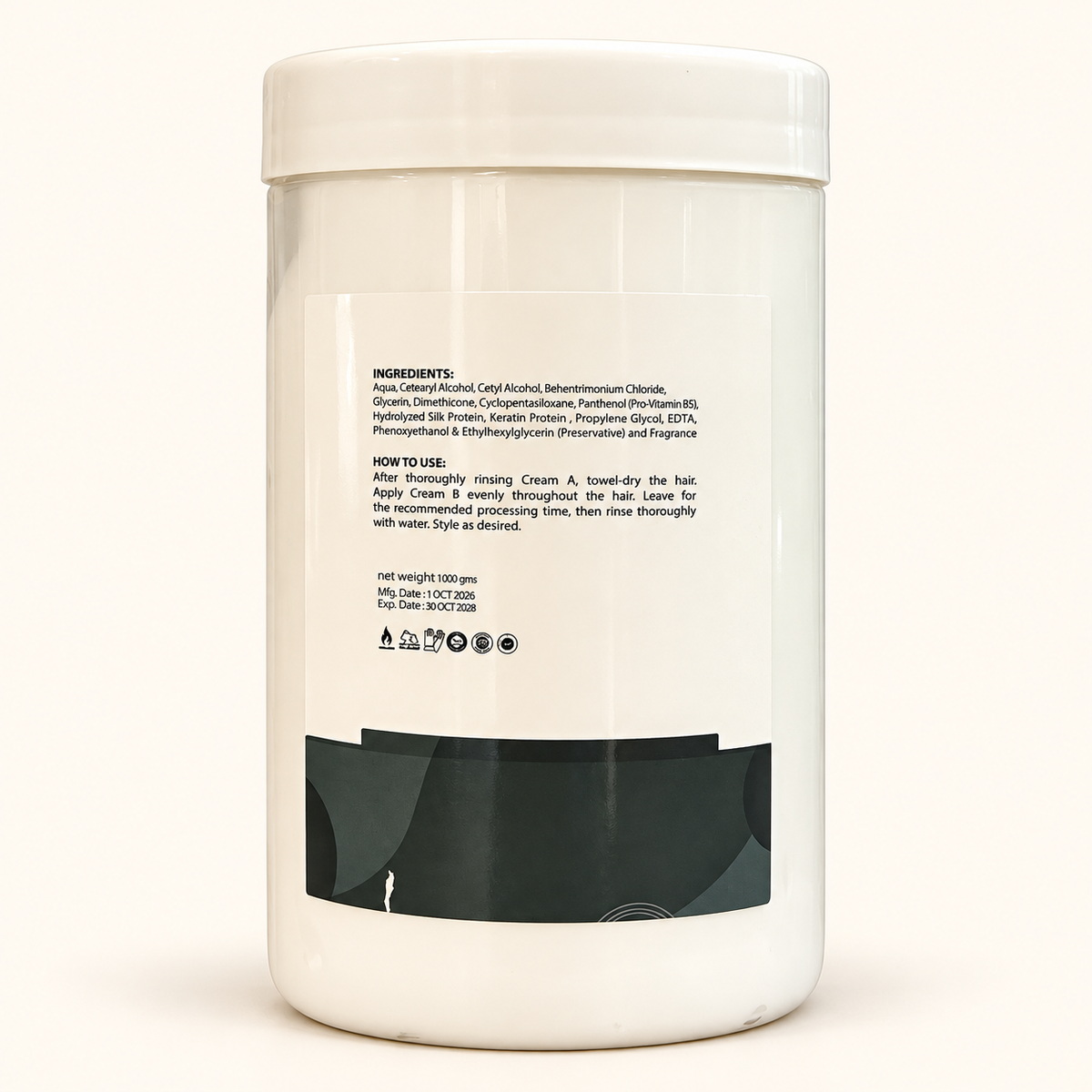 Cosmo Salon Hair Straightening Keratin Nourishing Cream