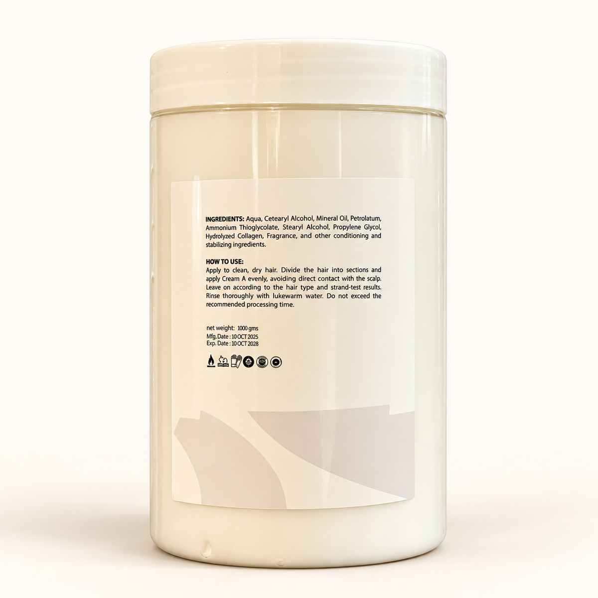 Cosmo Salon Hair Straightening Keratin Nourishing Cream
