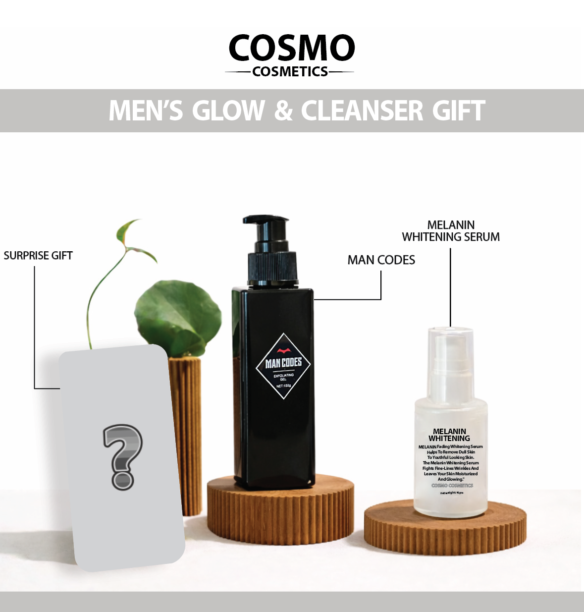 Men's Glow & Cleanser Gift