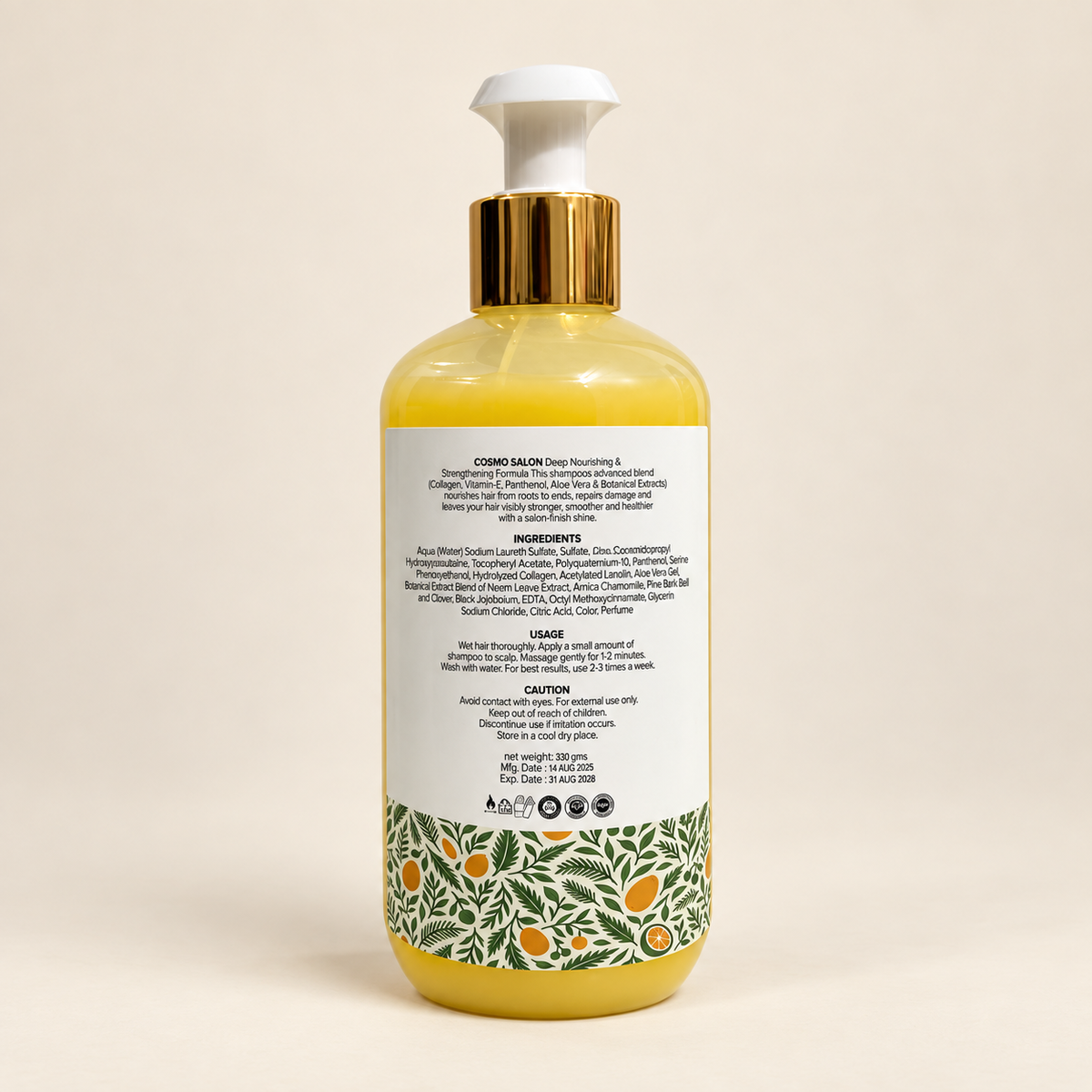 Cosmo Salon Hair Shampoo Egg