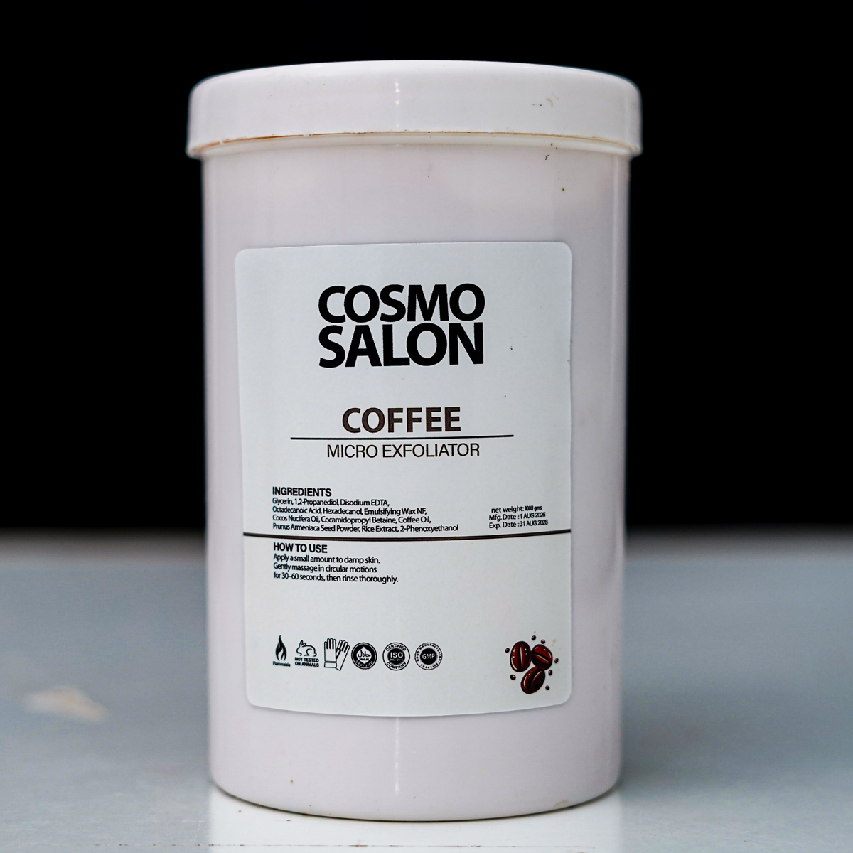 Cosmo Salon Coffee Micro Exfoliator
