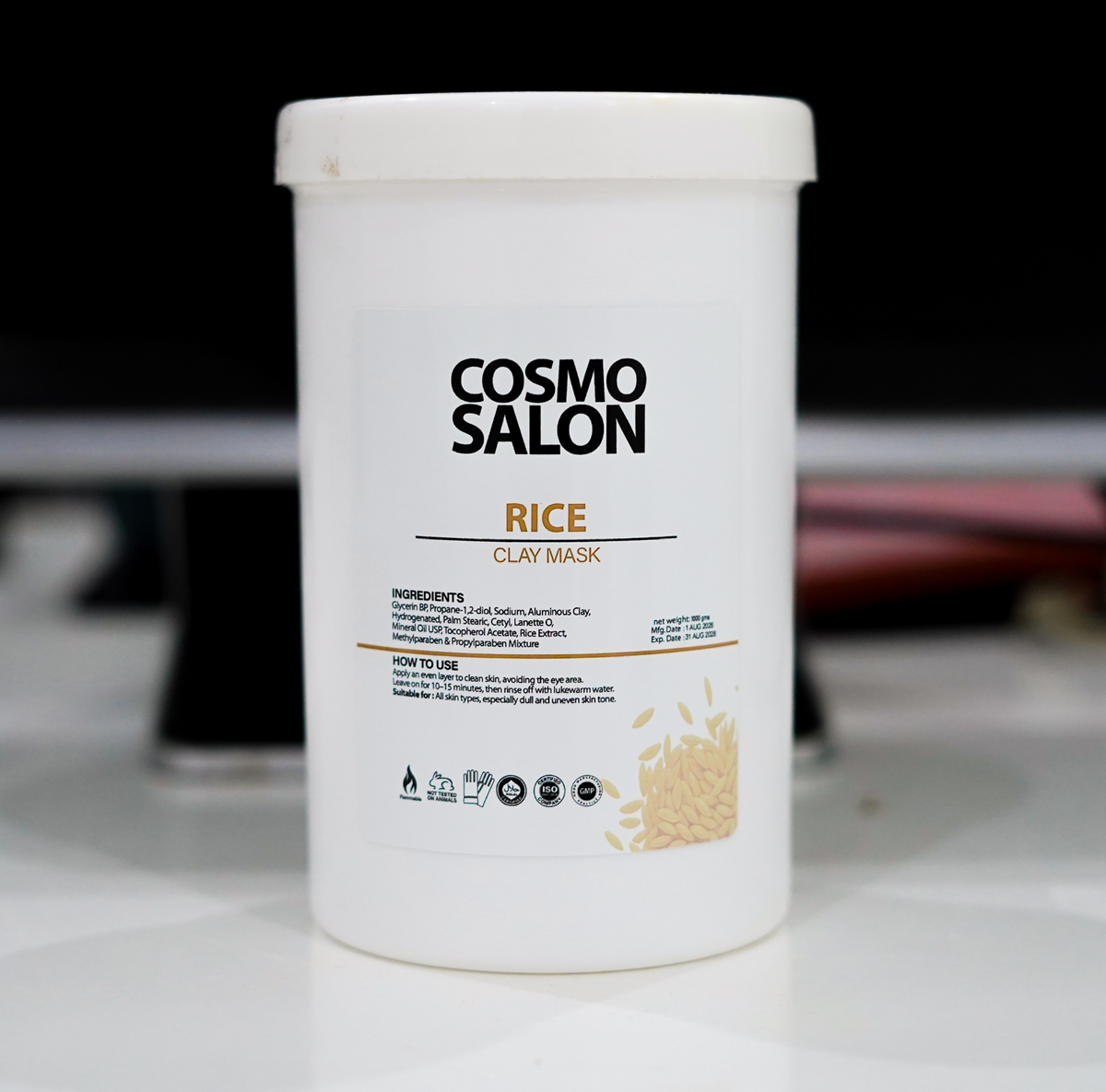 Cosmo Salon Rice Clay Mask