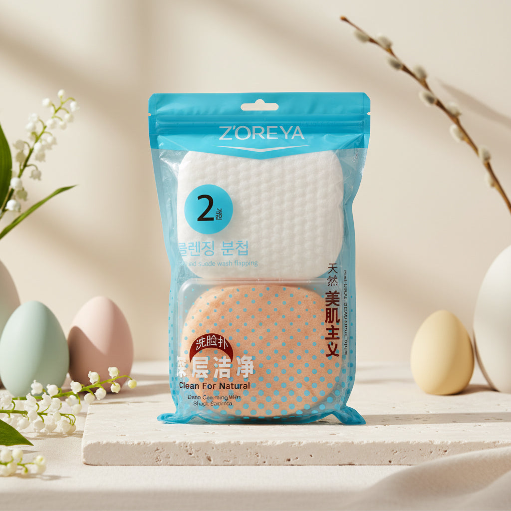 ZOREYA Cleansing Sponge Pack (2 pcs)