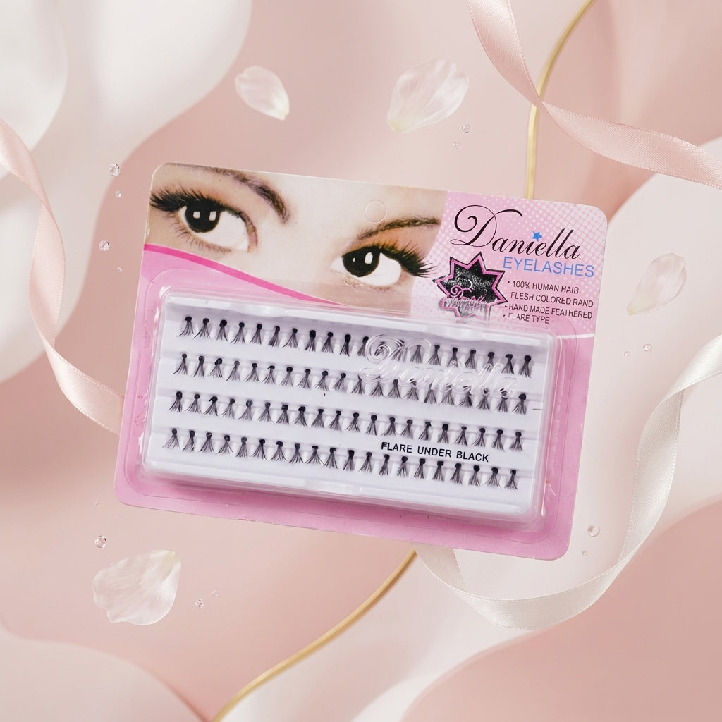 Daniella Eyelashes – Flare Under Black