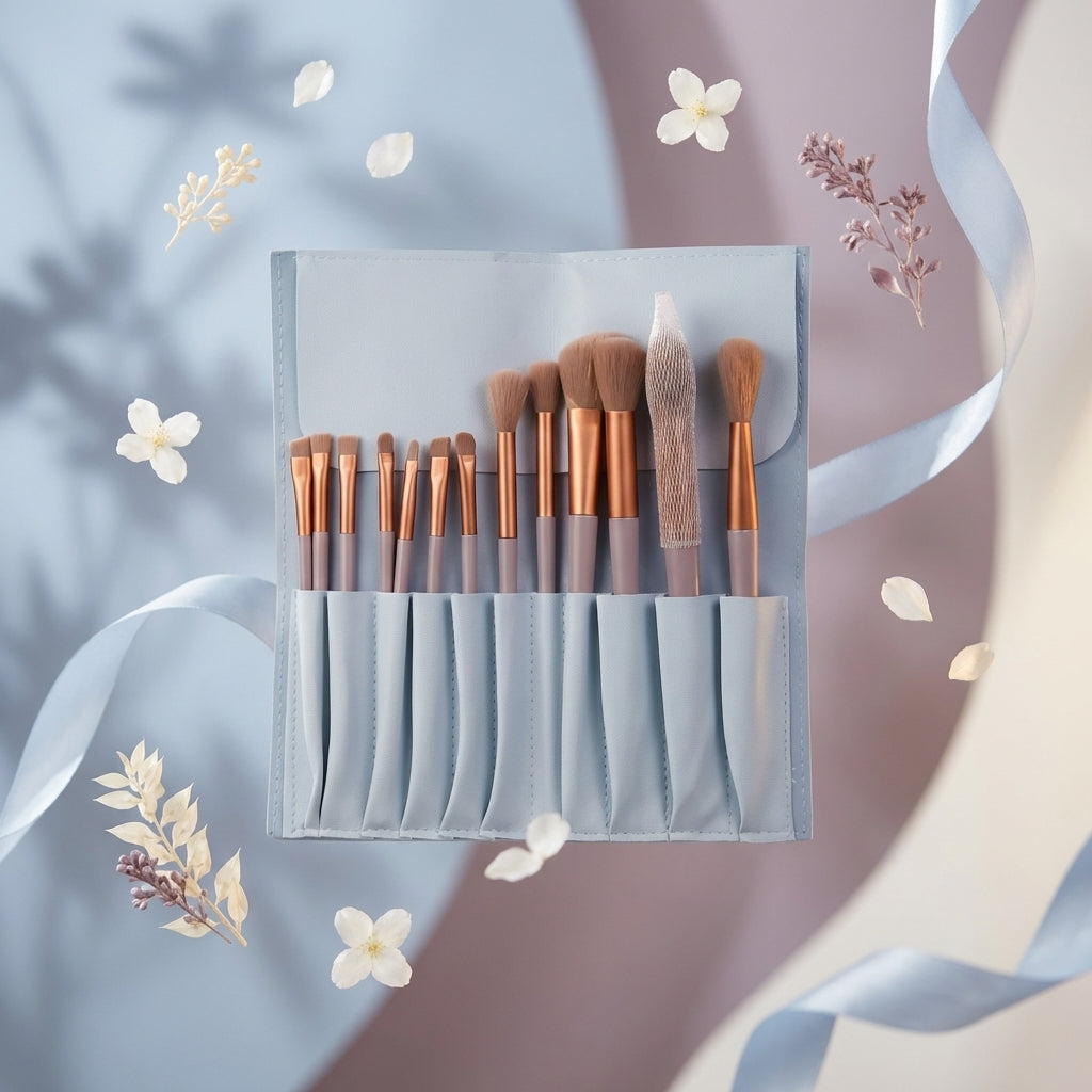 Professional’s Recommended 12-Piece Makeup Brush Set