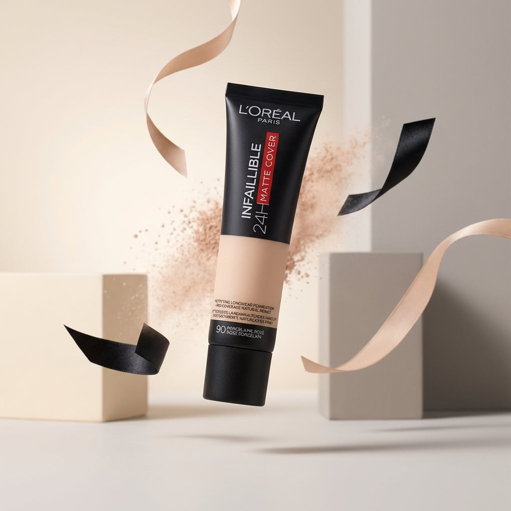 L’Oréal Infallible 24H Matte Cover Foundation (Shade 90 Porcelain Rose)