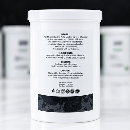 Cosmo Salon Charcoal Whitening Powder