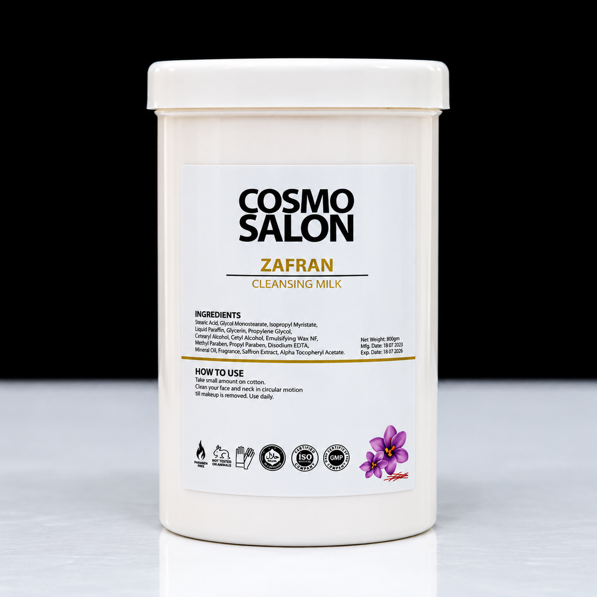 Cosmo Salon Zafran Cleansing Milk