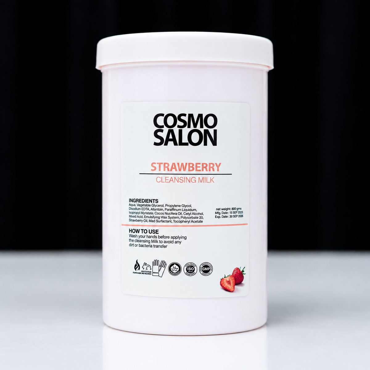 Cosmo Salon Strawberry Cleansing Milk
