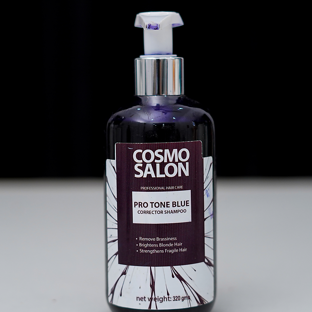 Cosmo Salon Pro Tone Blue Corrector Shampoo