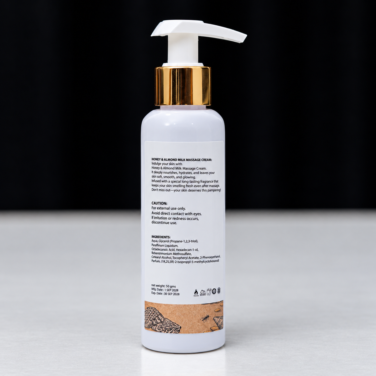 Cosmo Salon Honey Almond Milk Cream