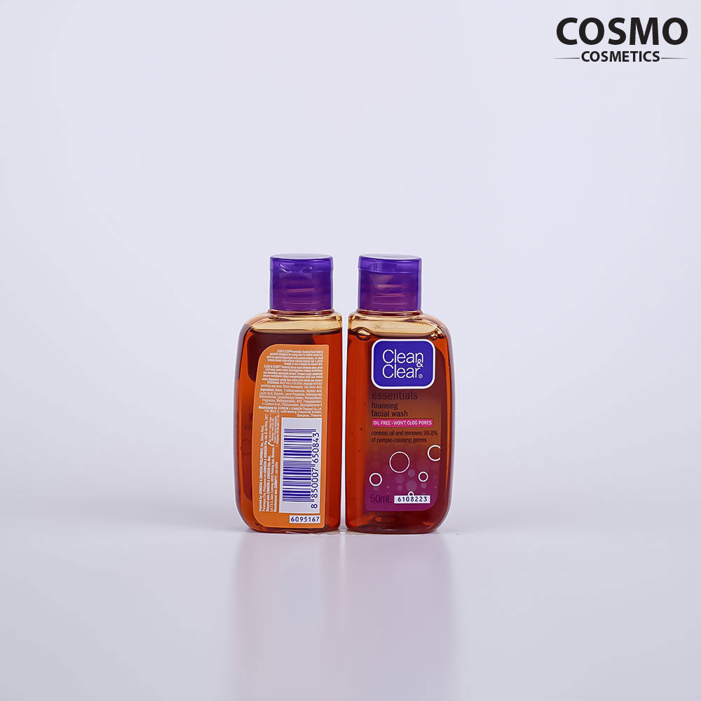 Clean & Clear Essentials Foaming Facial Wash (50ml)