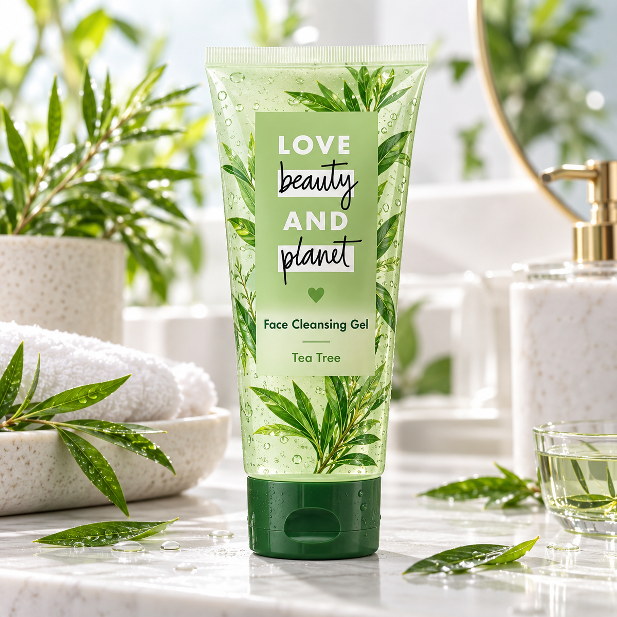 Love Beauty and Planet Face Cleansing Gel - Tree Tea