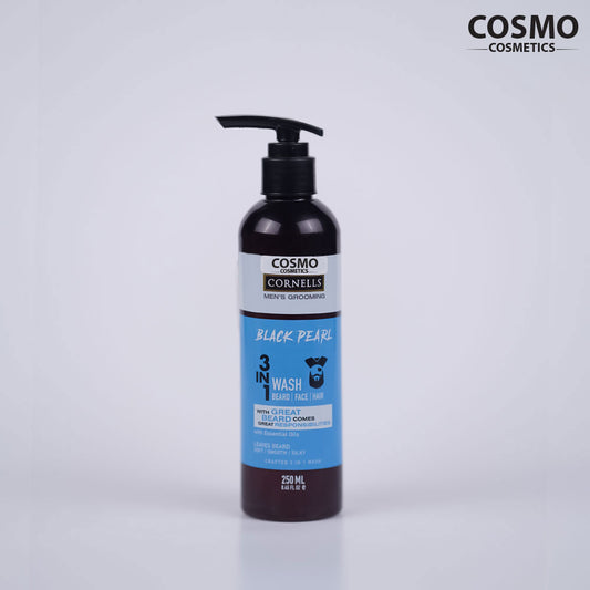 Professional’s Recommended 3-in-1 Wash – Beard, Face & Hair