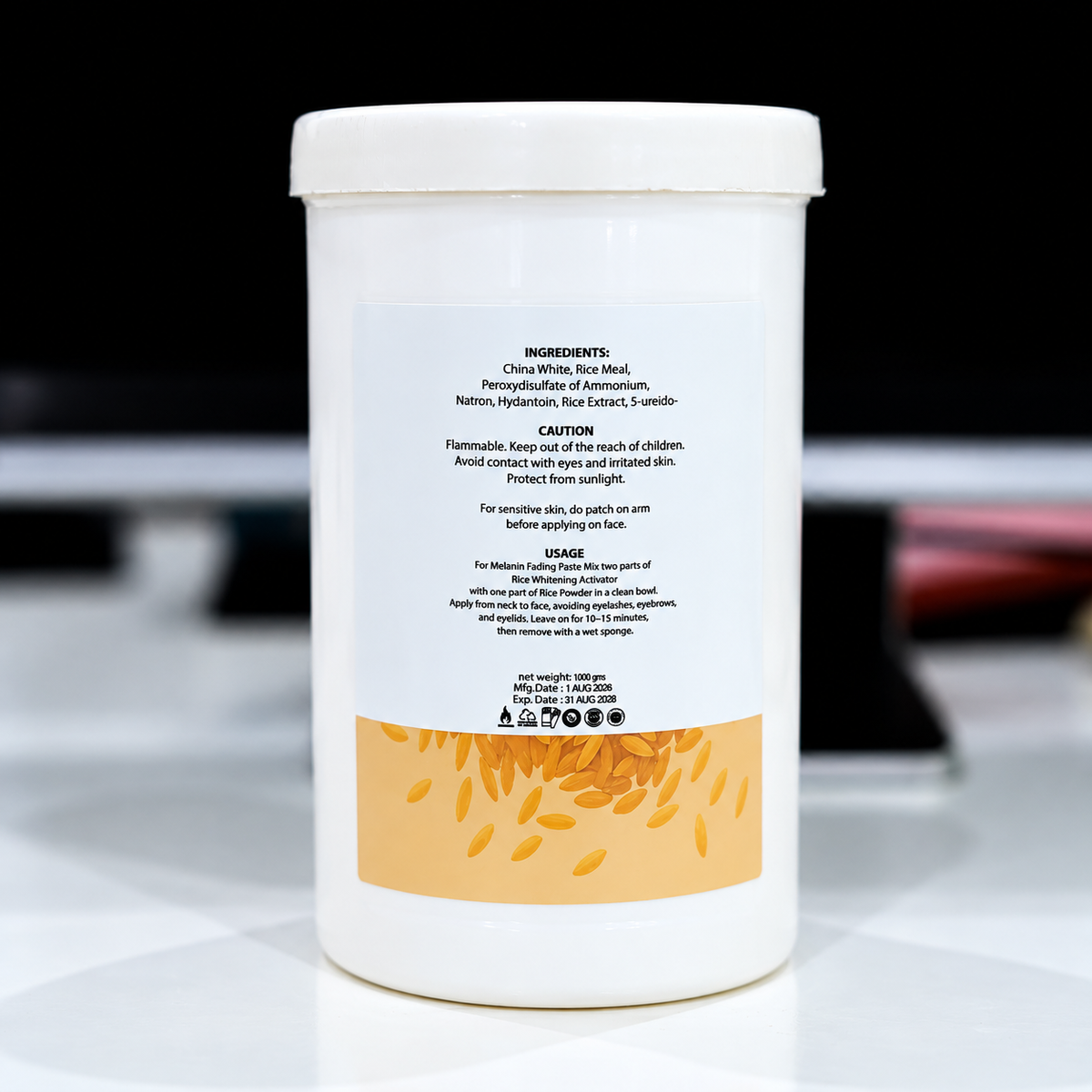 Cosmo Salon Rice Whitening Powder
