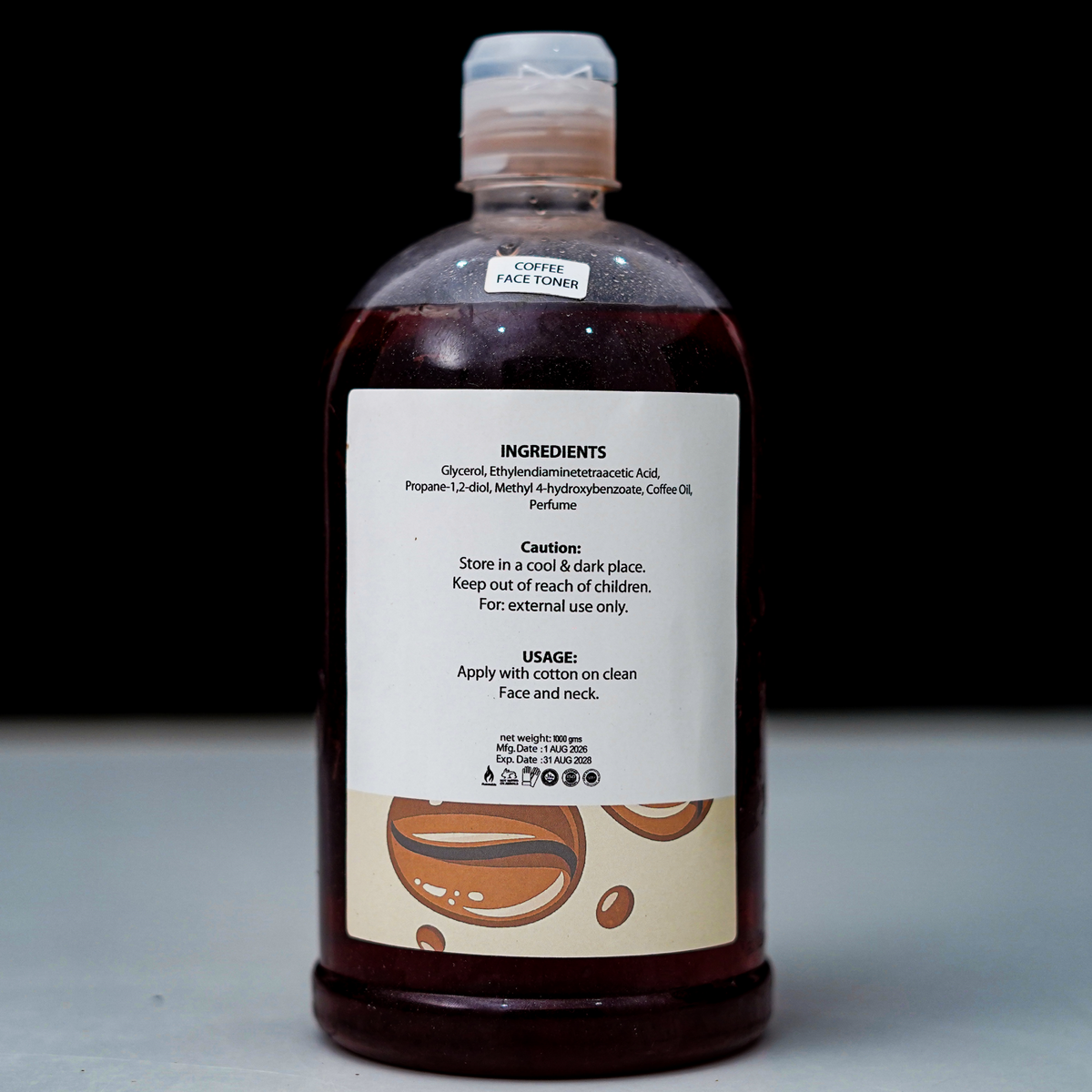 Cosmo Salon Coffee Face Toner