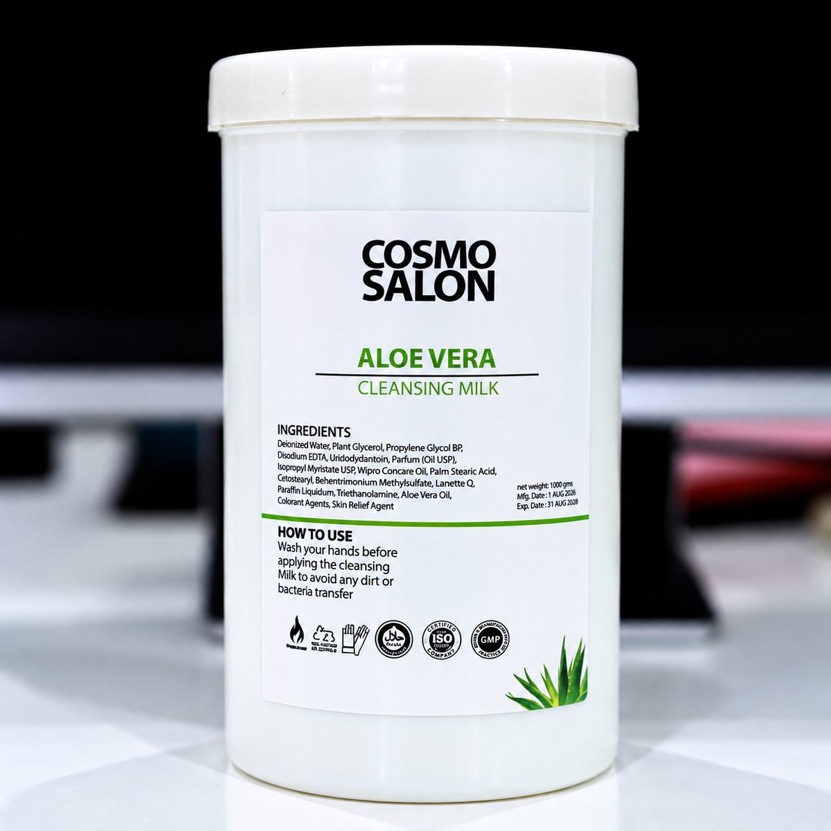 Cosmo Salon Aloe Vera Cleansing Milk
