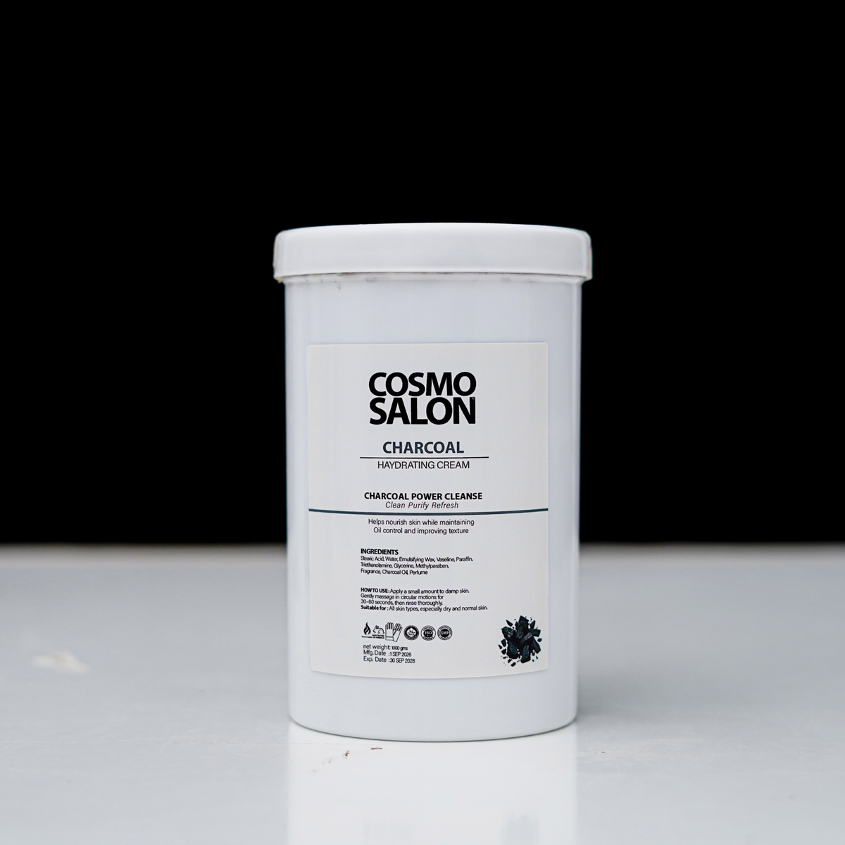 Cosmo Salon Charcoal Hydrating Cream