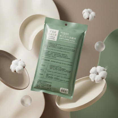 Green Facial Cleansing Pads