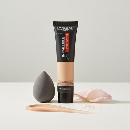 L’Oréal Infallible 24H Matte Cover Foundation (Shade 90 Porcelain Rose)