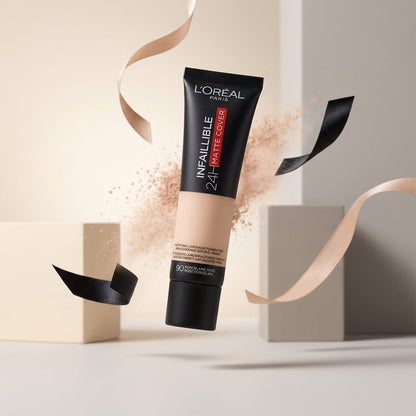 L’Oréal Infallible 24H Matte Cover Foundation (Shade 90 Porcelain Rose)