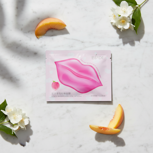 Peach Brightening Pink Lip Mask